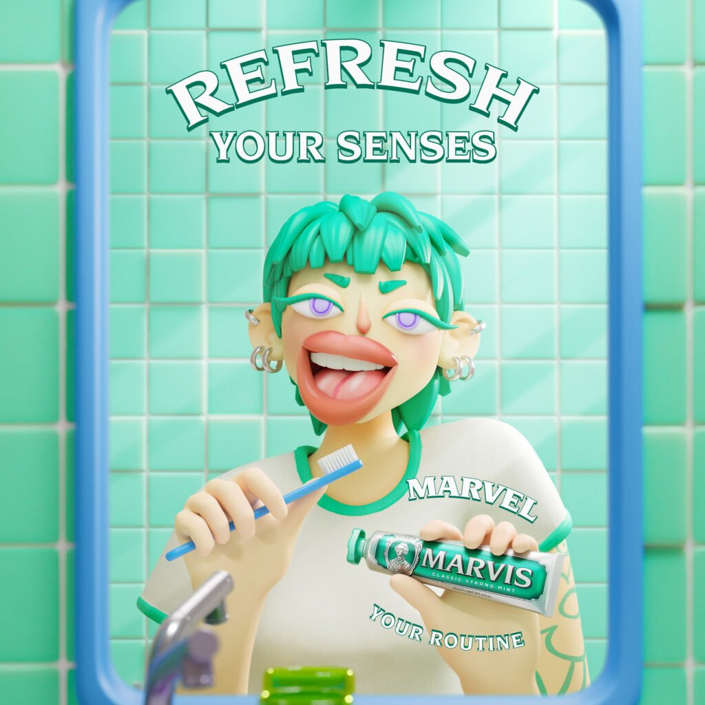 MARVIS “REFRESH YOUR SENSES” Strong-Mint