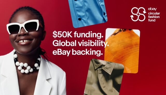 eBay estende il #CircularFashionFund anche a Europa e Nord America con un finanziamento dedicato a chi si distingue per pratiche #green.