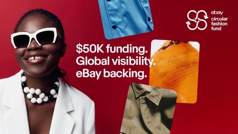 eBay estende il Circular Fashion Fund a Europa e Nord America