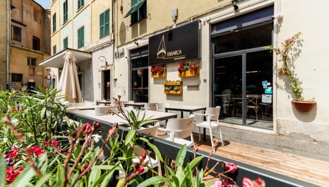 gli esterni del ristorante TABARCA