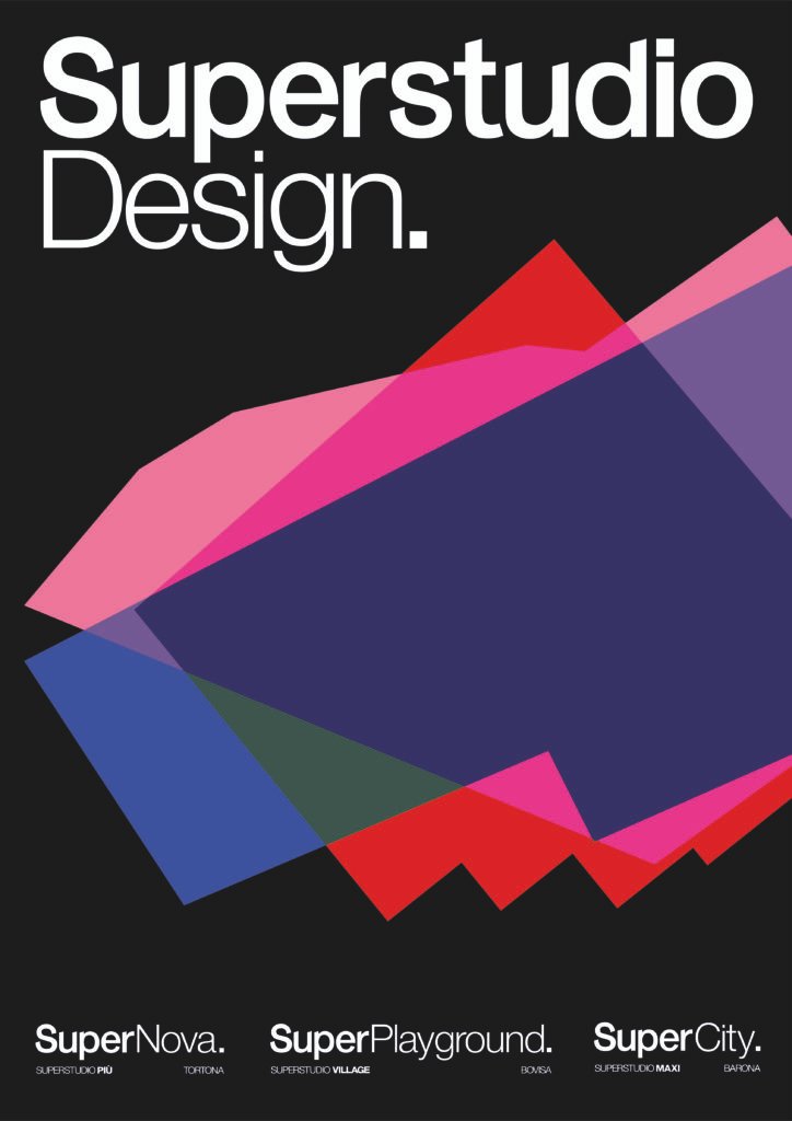 Superstudio Design POSTER 4x100