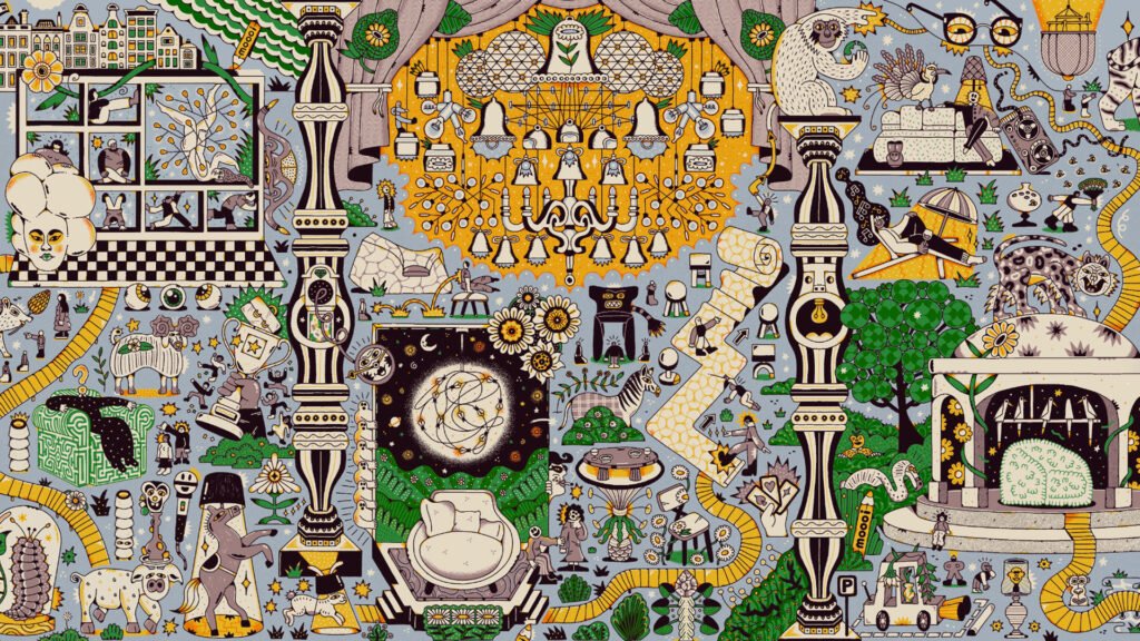 SuperNova - MOOOI _ 25thAnniversary _ Tapestry _ by Mart Veldhuis