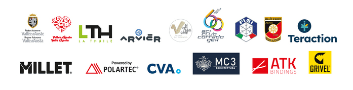 gli sponsor del Millet Tour du Rutor Extrême 2026 - sci alpinismo