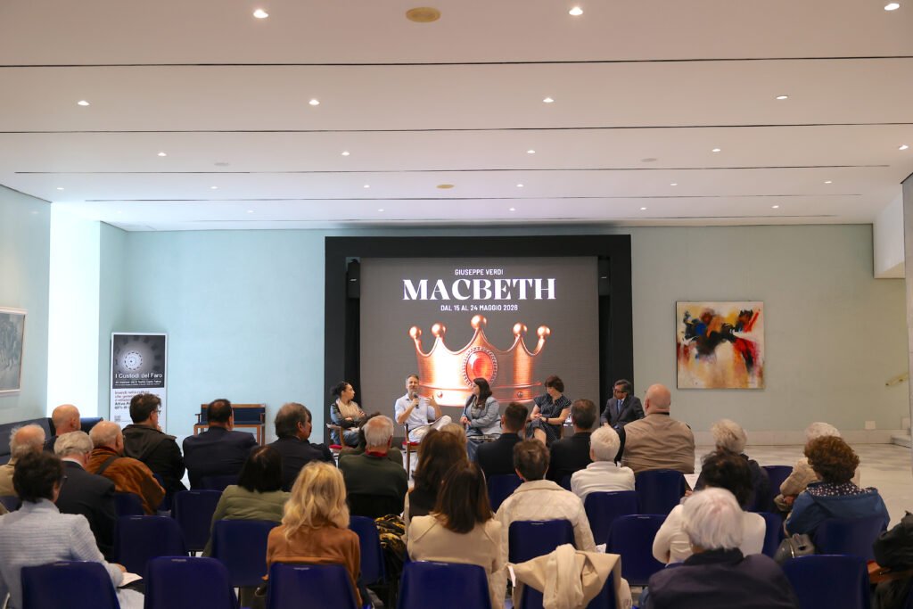 conferenza Stampa delMacbeth al Teatro Carlo Felice di Genova
