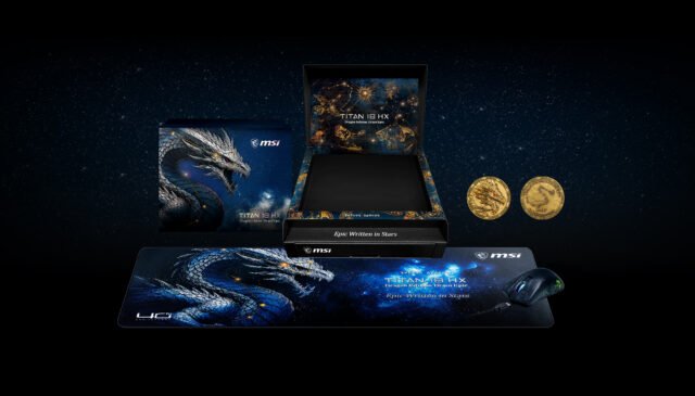 MSI Titan 18 HX Dragon Edition Draco Epic Bundle Item