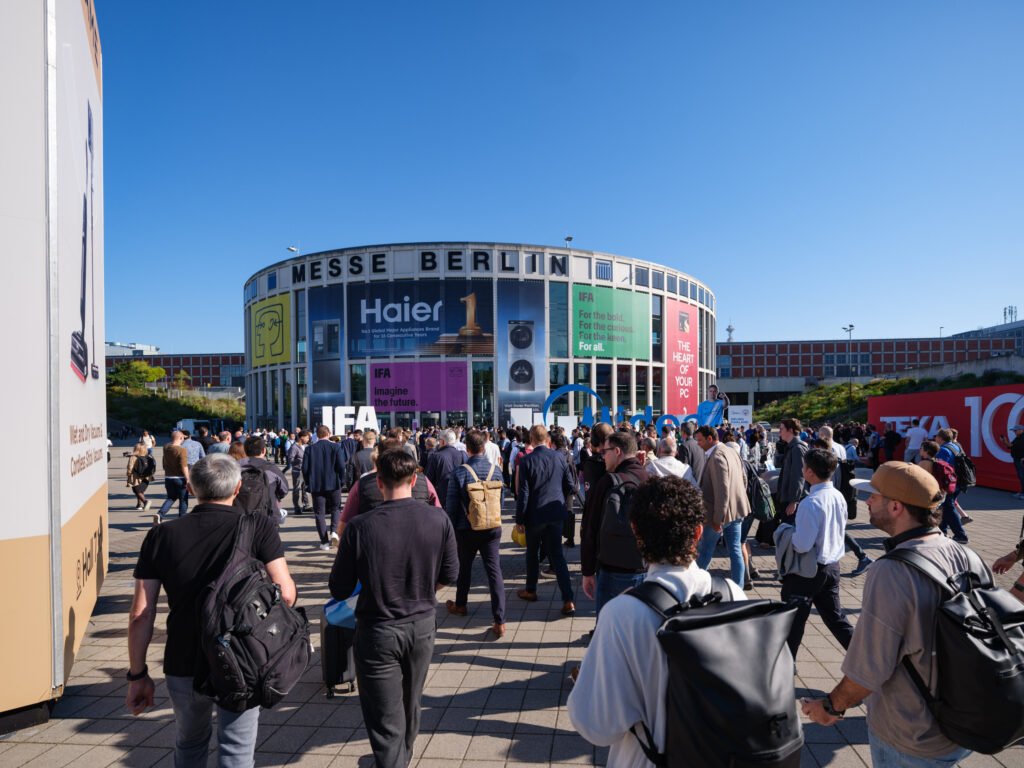 l'ingresso della famosa Messe Berlin per IFA