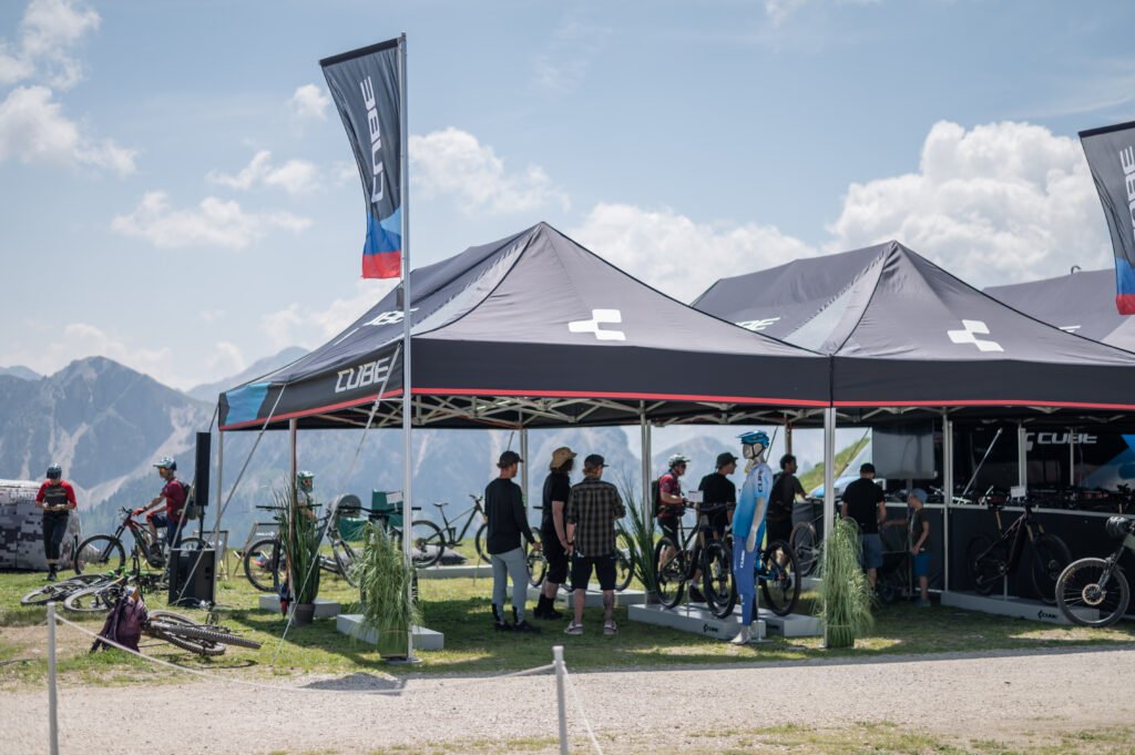 Kronplatz King Marathon - gli stand CUBE - Ph Gianvito Coco