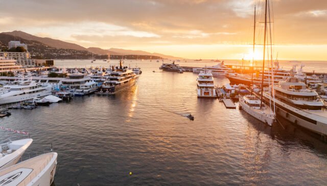 Monaco Yacht Show 2025 - vista di Port Hercule