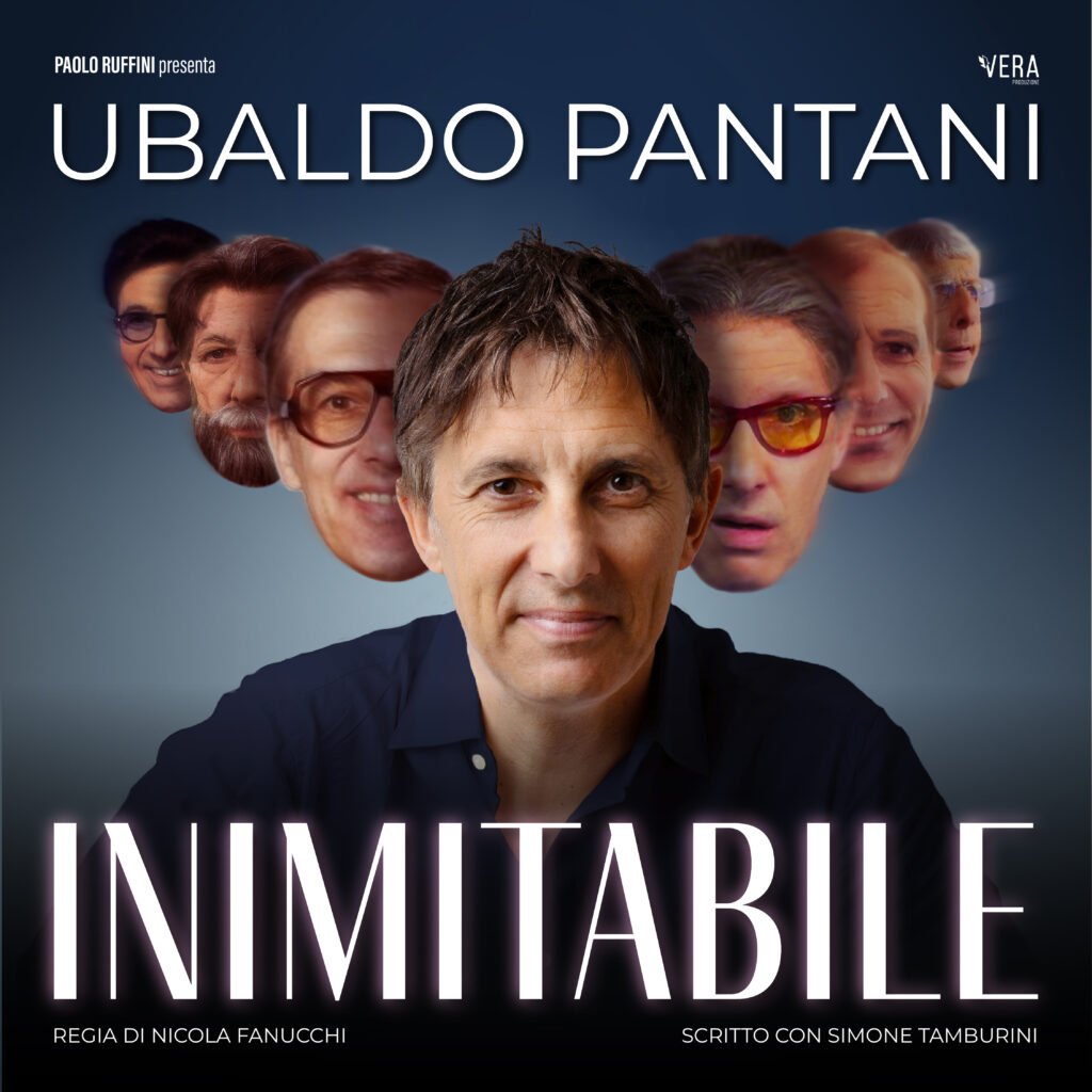 Ubaldo Pantani, tra i più riconoscibili e versatili interpreti della comicità italiana, torna a teatro a partire da ottobre 2026 con “Inimitabile”.