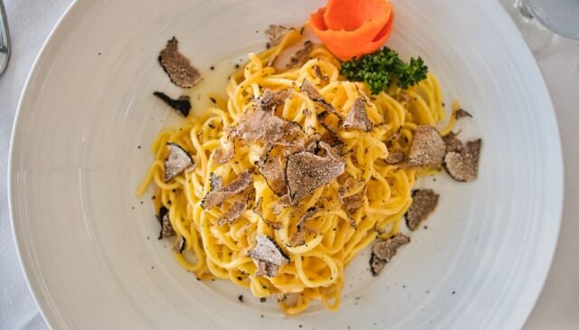 plate of pasta
