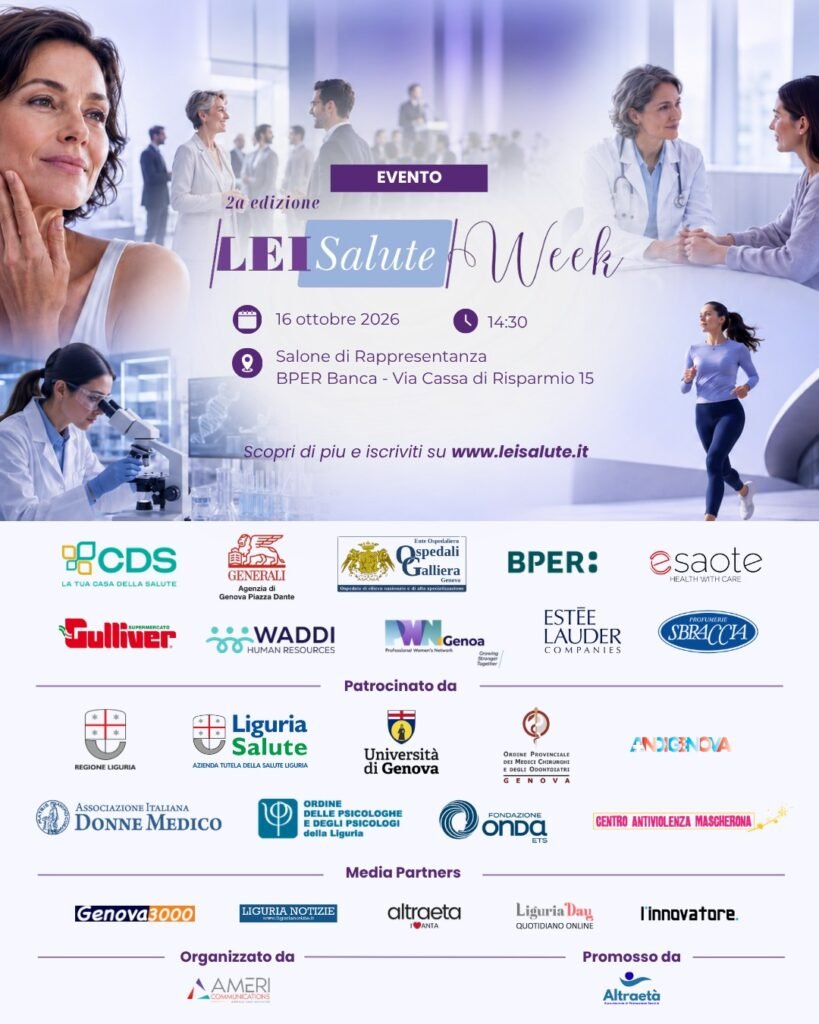 lei salute week _ locandina 2026